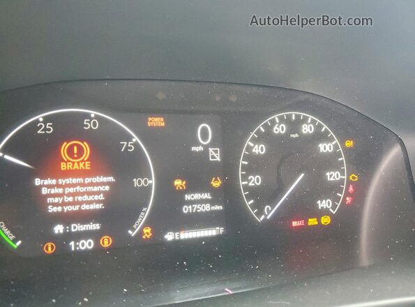 7FARS6H93SE019139 2025 HONDA CR-V Gray Instrument cluster view