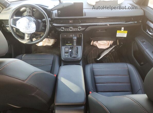 7FARS6H93SE019139 2025 HONDA CR-V Gray Dashboard view