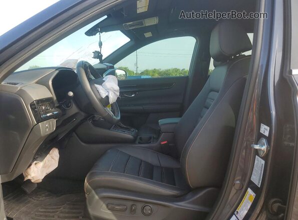 7FARS6H93SE019139 2025 HONDA CR-V Gray Front interior view