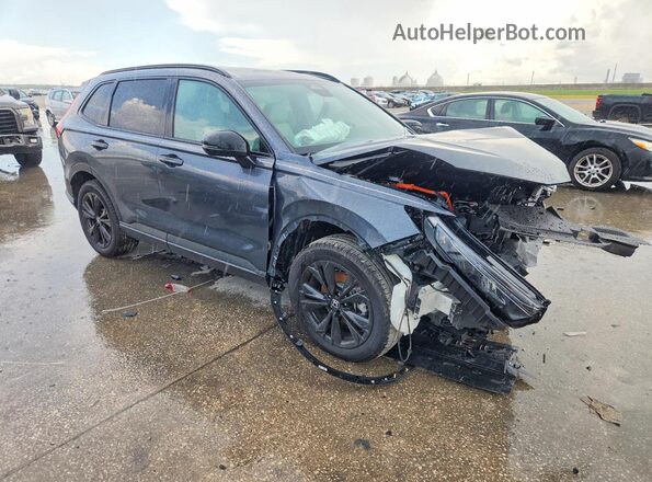 7FARS6H93TE028375 2026 HONDA CR-V Синий Передняя правая четверть