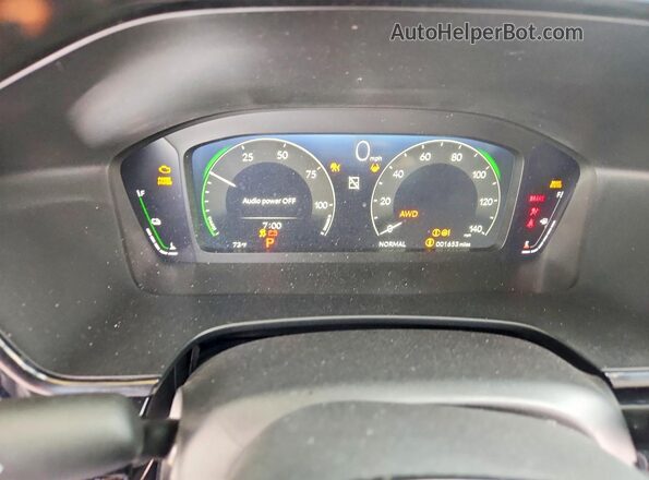 7FARS6H93TE028375 2026 HONDA CR-V Синий Вид щитка приборов