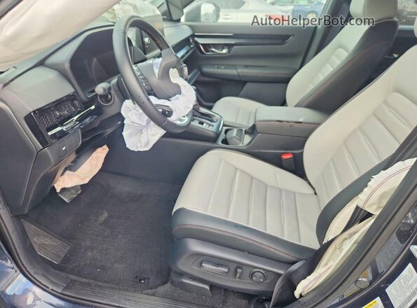 7FARS6H93TE028375 2026 HONDA CR-V Синий Вид салона спереди
