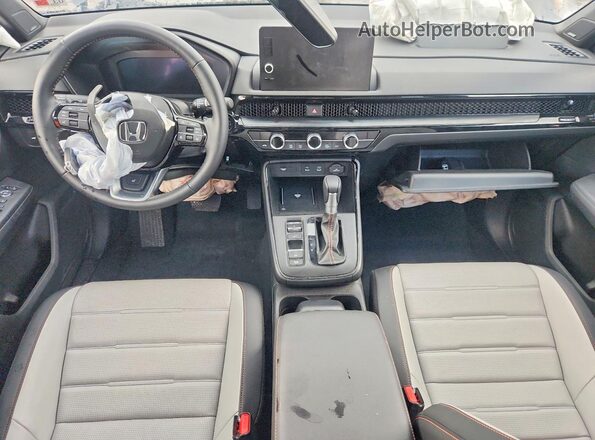 7FARS6H93TE028375 2026 HONDA CR-V Синий Вид панели приборов