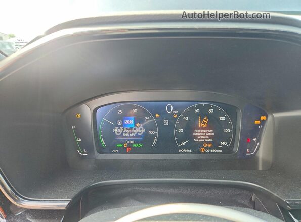7FARS6H93TE121221 2026 HONDA CR-V Blue Widok zestawu wskaźników