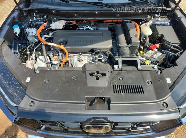 7FARS6H93TE121221 2026 HONDA CR-V Blue Widok wnętrza z tyłu