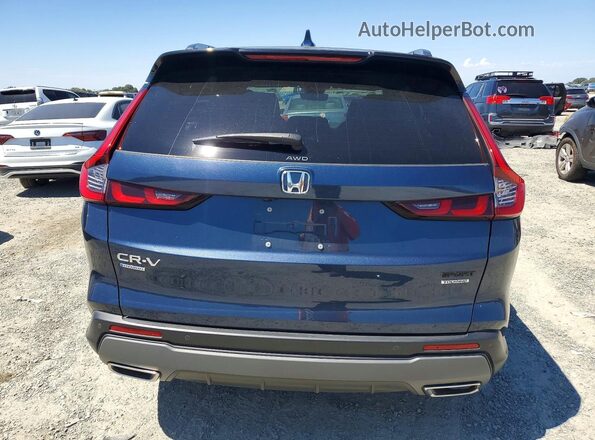7FARS6H94RE045193 2024 HONDA CR-V Blue Widok z tyłu