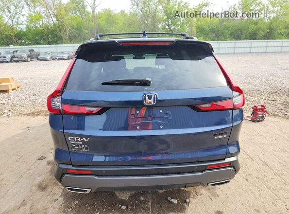 7FARS6H94RE063452 2024 HONDA CR-V Blue უკანა ხედი