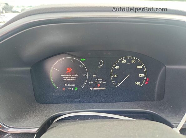 7FARS6H94RE063452 2024 HONDA CR-V Blue ხელსაწყოთა პანელის ხედი