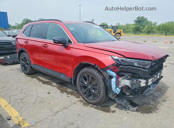 7FARS6H95RE007259 2024 HONDA CR-V Red Przód prawy