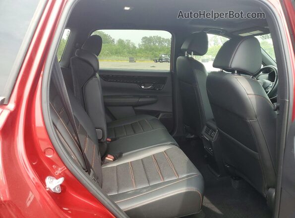 7FARS6H95RE007259 2024 HONDA CR-V Red Widok wnętrza z tyłu