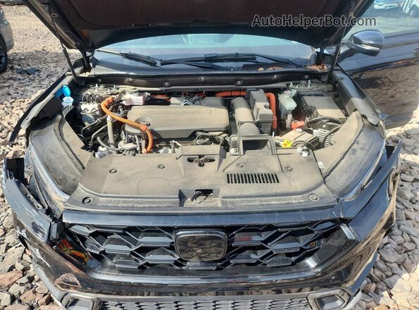7FARS6H95RE035143 2024 HONDA CR-V Black Vista del compartimento del motor