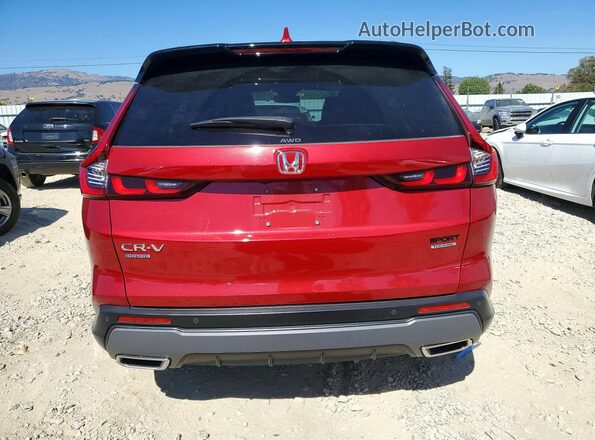 7FARS6H95SE033365 2025 HONDA CR-V Red Vista trasera