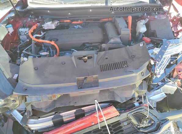 7FARS6H95SE033365 2025 HONDA CR-V Red Vista del compartimento del motor