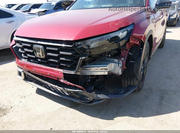 7FARS6H95SE033365 2025 HONDA CR-V Red Դիմացի տեսք