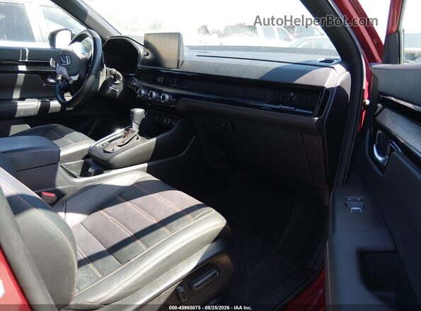 7FARS6H95SE033365 2025 HONDA CR-V Red Սալոնի դիմացի տեսք