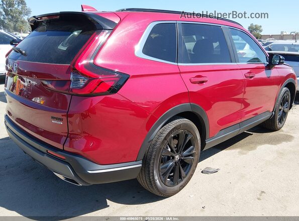 7FARS6H95SE033365 2025 HONDA CR-V Red Հետևի աջ
