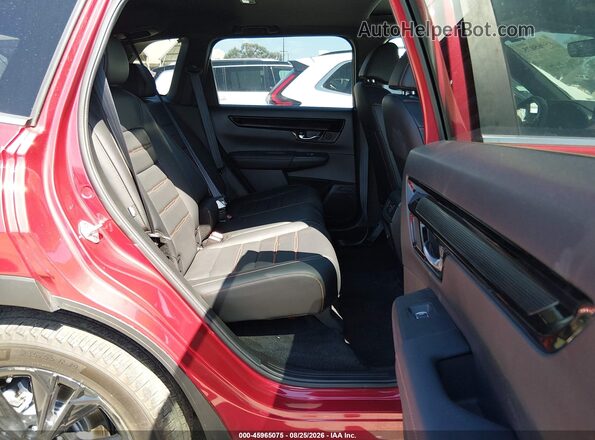7FARS6H95SE033365 2025 HONDA CR-V Red VIN կոդի պիտակի տեսք
