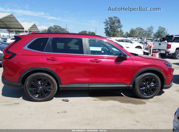 7FARS6H95SE033365 2025 HONDA CR-V Red Սալոնի հետևի տեսք