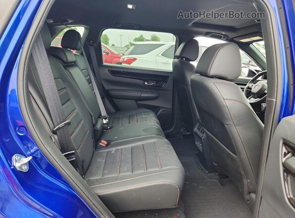 7FARS6H95SE107237 2025 HONDA CR-V Blue Widok tylnych siedzeń