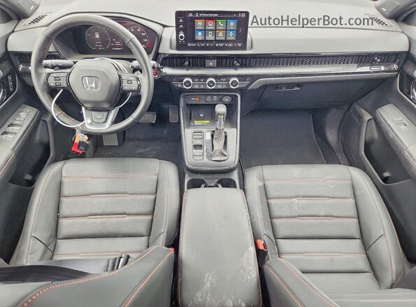 7FARS6H95SE107237 2025 HONDA CR-V Blue Widok deski rozdzielczej