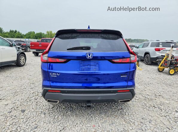 7FARS6H95SE107237 2025 HONDA CR-V Blue Widok z tyłu