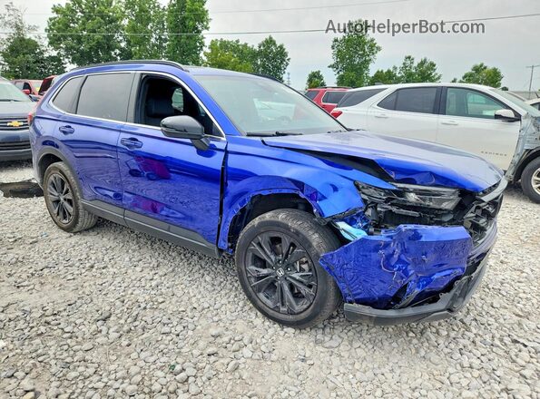 7FARS6H95SE107237 2025 HONDA CR-V Blue Przód prawy
