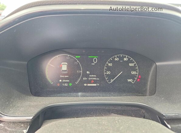 7FARS6H95SE107237 2025 HONDA CR-V Blue Widok zestawu wskaźników
