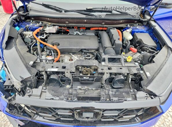 7FARS6H95SE107237 2025 HONDA CR-V Blue Widok wnętrza z tyłu
