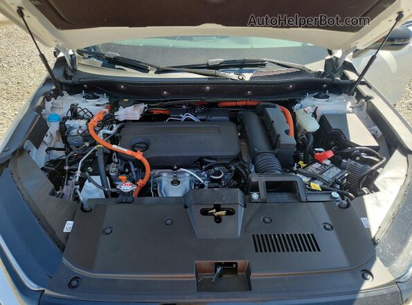 7FARS6H95TE071101 2026 HONDA CR-V White Vista del compartimento del motor