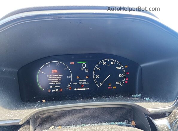 7FARS6H96RE002703 2024 HONDA CR-V Серый Вид щитка приборов