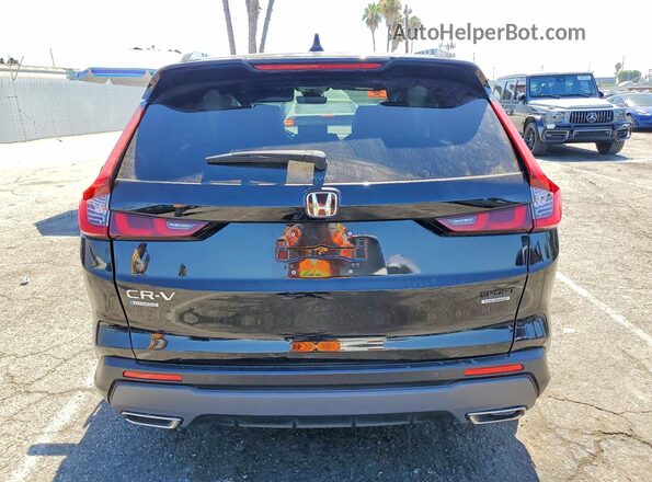 7FARS6H96SE063958 2025 HONDA CR-V Black Հետևի տեսք