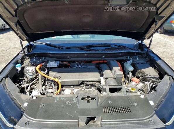 7FARS6H96SE063958 2025 HONDA CR-V Black Շարժիչի բաժամունքի տեսք