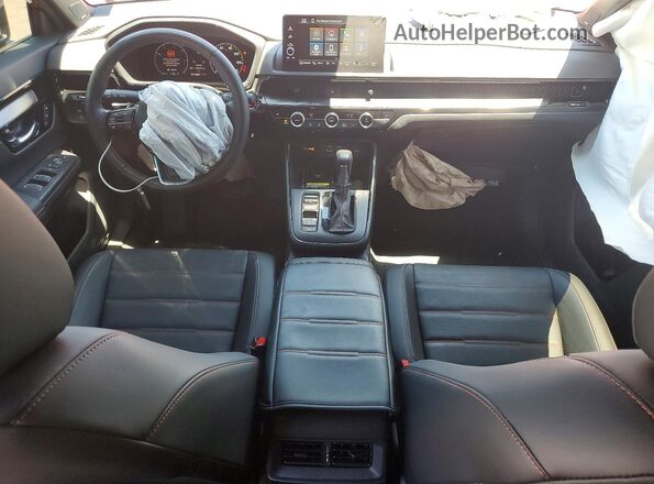 7FARS6H96SE110924 2025 HONDA CR-V Red Вид панелі приладів