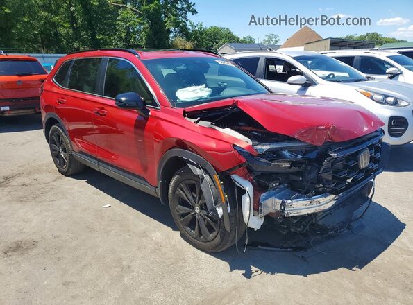 7FARS6H96SE110924 2025 HONDA CR-V Red Передня права чверть