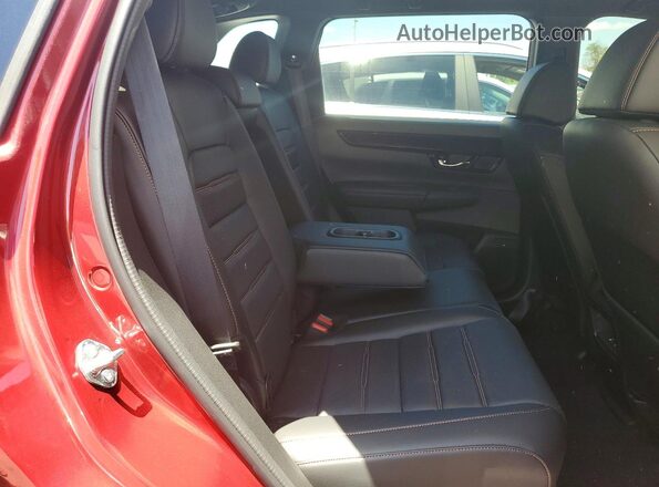 7FARS6H96SE110924 2025 HONDA CR-V Red Вид задніх сидінь