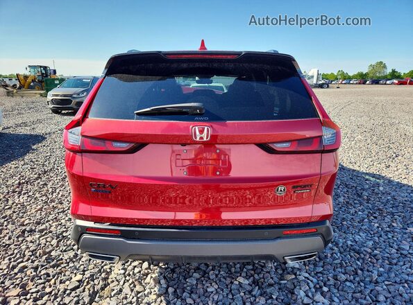 7FARS6H96TE060947 2026 HONDA CR-V Red Vista trasera