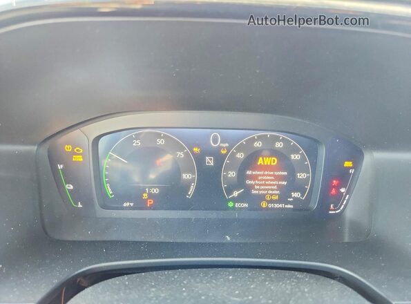 7FARS6H96TE060947 2026 HONDA CR-V Red Vista del cuadro de instrumentos