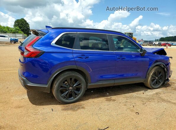 7FARS6H97RE037489 2024 HONDA CR-V Синий Задняя правая четверть