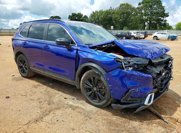 7FARS6H97RE037489 2024 HONDA CR-V Синий Передняя правая четверть