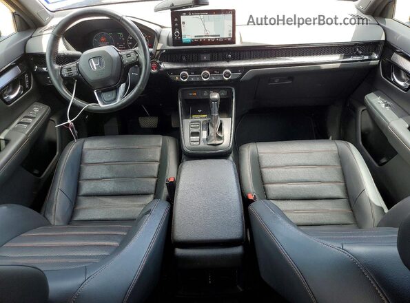 7FARS6H97RE037489 2024 HONDA CR-V Синий Вид панели приборов