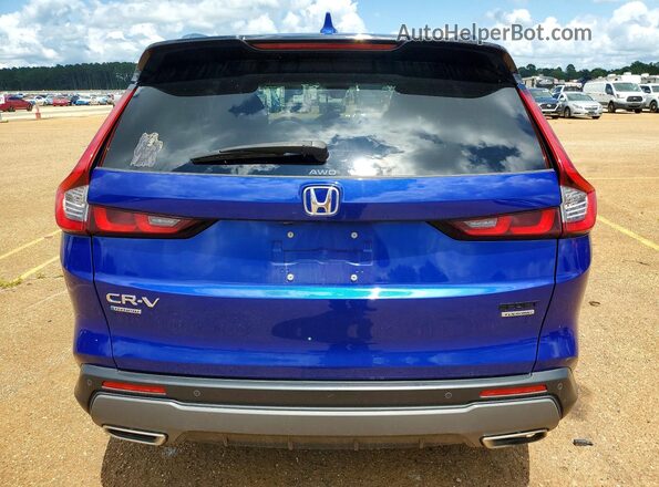 7FARS6H97RE037489 2024 HONDA CR-V Синий Вид сзади