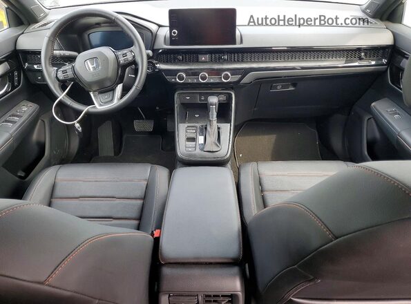 7FARS6H97TE018741 2026 HONDA CR-V Черный Вид панели приборов