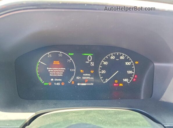 7FARS6H98SE053254 2025 HONDA CR-V Blue Vista del cuadro de instrumentos