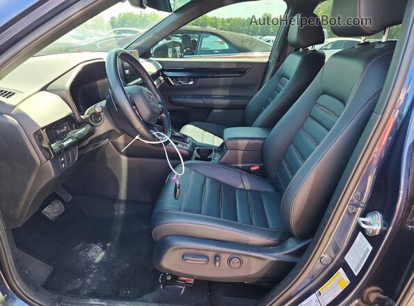7FARS6H98SE053254 2025 HONDA CR-V Blue Vista interior delantera
