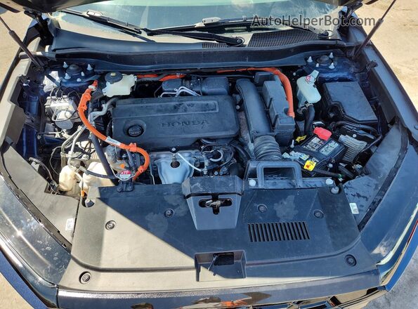 7FARS6H98SE053254 2025 HONDA CR-V Blue Vista del compartimento del motor