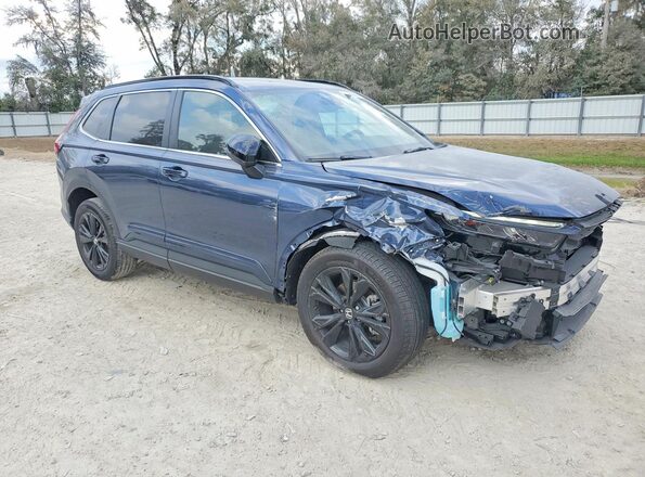 7FARS6H98SE065985 2025 HONDA CR-V Синий Передняя правая четверть