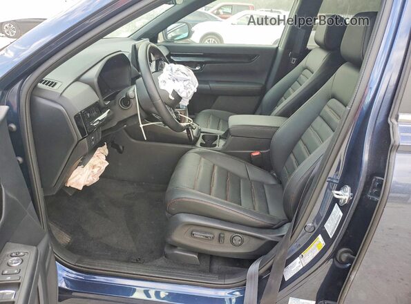 7FARS6H98SE065985 2025 HONDA CR-V Синий Вид салона спереди