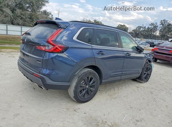 7FARS6H98SE065985 2025 HONDA CR-V Синий Задняя правая четверть