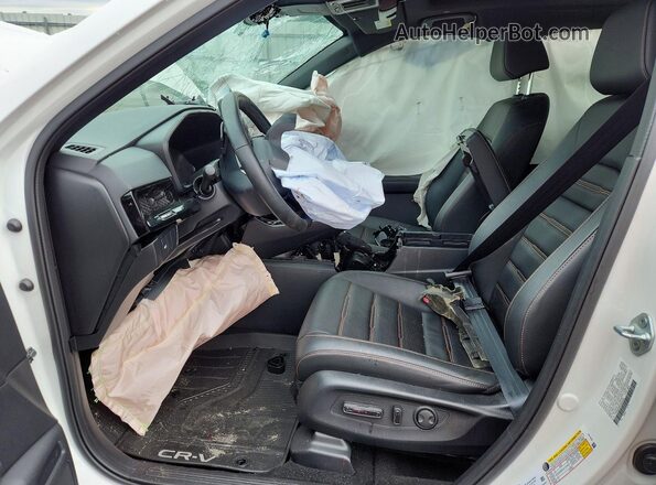 7FARS6H98TE053305 2026 HONDA CR-V White Widok wnętrza z przodu