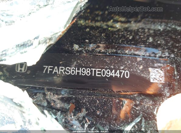 7FARS6H98TE094470 2026 HONDA CR-V Black Engine compartment view